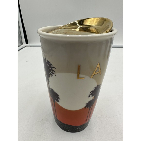 Starbucks Dining Starbuck 25 La Los Angeles California Ceramic